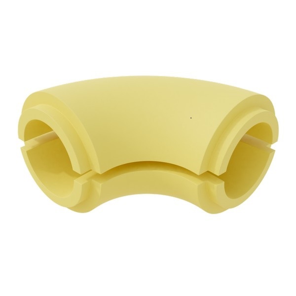 Отвод 90 градусов ППУ 40x100 мм без покрытия