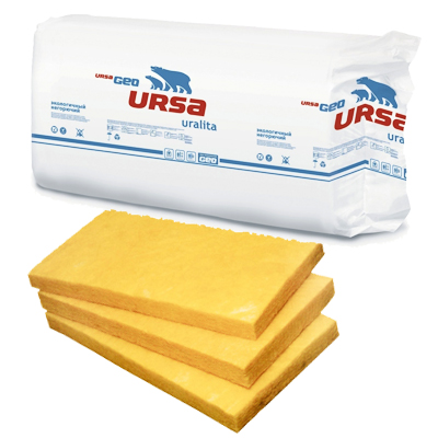 Утеплитель Ursa GEO П-15 1250х600х70 мм, 14 шт. уп