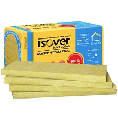 Изовер Мастер Теплых Крыш (1000*600*50) 8п/0,24м3/4,8м2