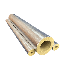 Цилиндры минераловатные тепло и звукоизоляционные огнезащитные EURO-ШЕЛЛ Ц 80/Ф, 1000x64x40